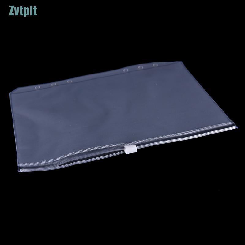Túi zip trong suốt đựng tài liệu khổ A5/A6/A7