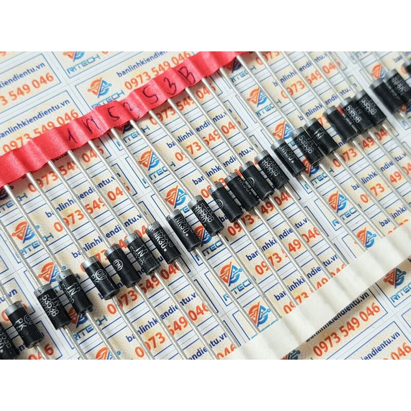 [Combo 10 con] 1N5353B, 1N5353, IN5353 DIODE 5W 16V DO-15