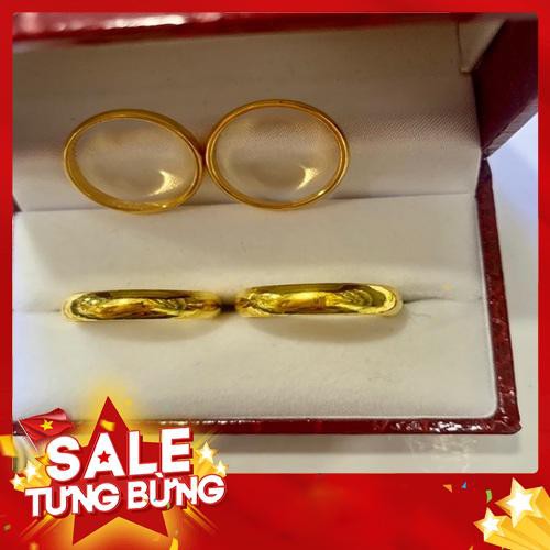 Nhẫn Chỉ Mạ Vàng 24K -Hàng nhập khẩu