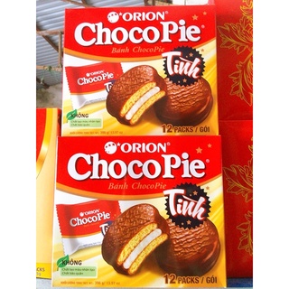 Bánh chocopie tình hộp 12c của orion