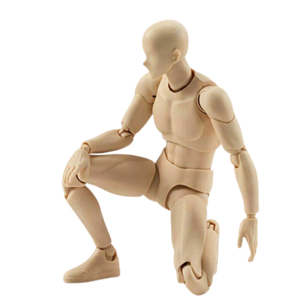 Moveable Drawing Figures For Artists Action Figure Model Human Mannequin Kit Skin