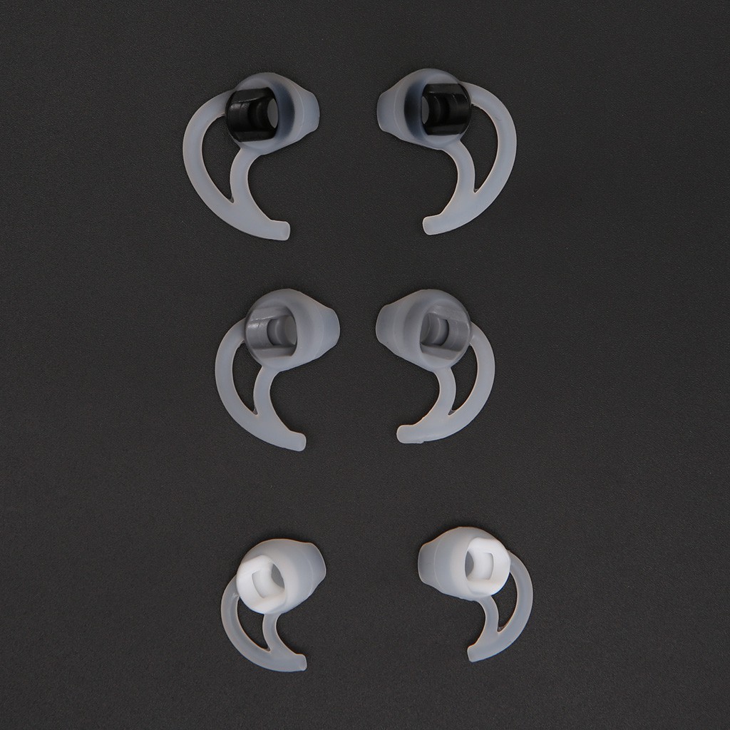 Bộ 3 cặp bọc tai nghe bằng silicon thay thế cho Bose qc20 qc30 sie2 sie2i ie2 ie3