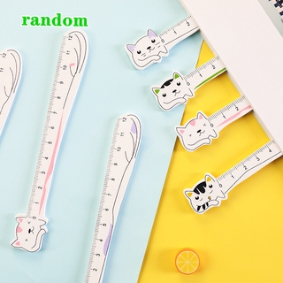 Thước kẻ gỗ hình chú mèo đáng yêu