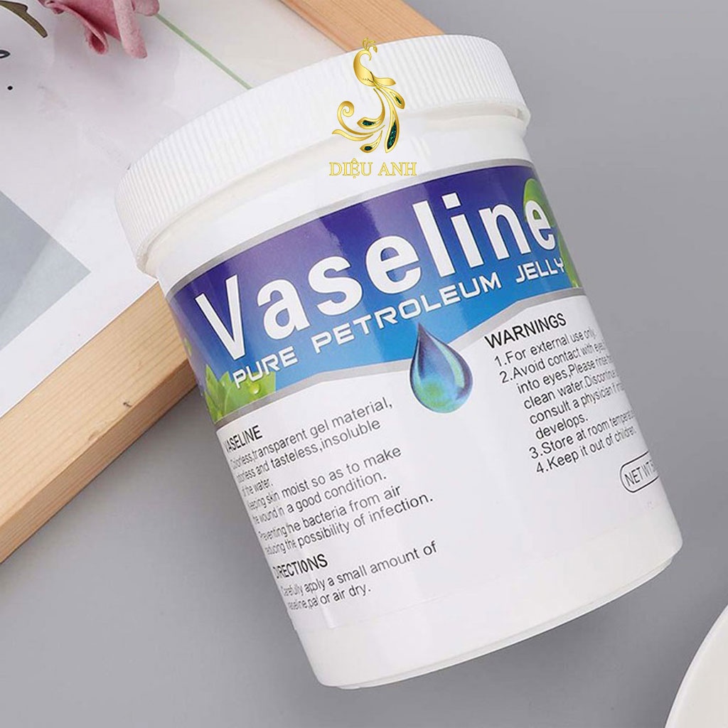 VASELINE Hũ 500ml  Dùng Lau Mực Xăm, Vệ Sinh Sau Phun Xăm