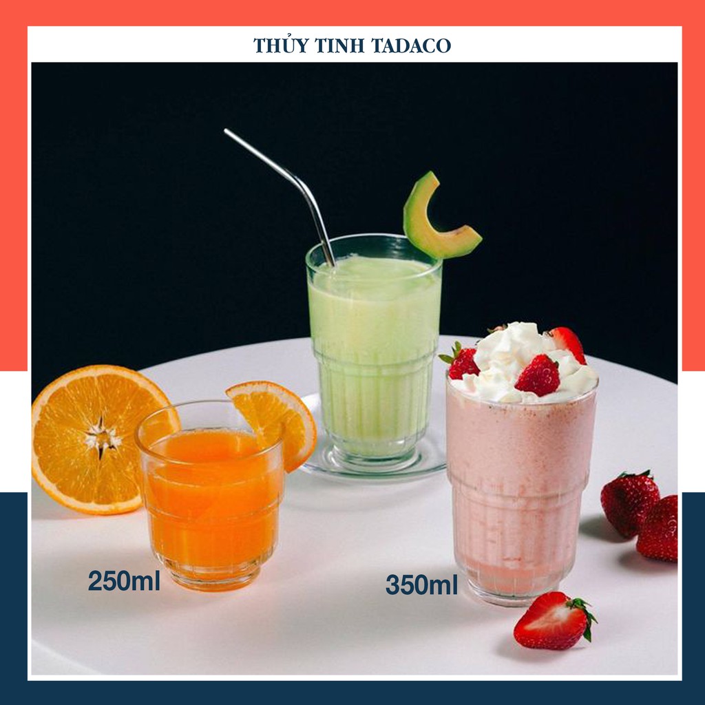 Ly thủy tinh cao cấp Libbey LINQ phong cách Hàn Quốc