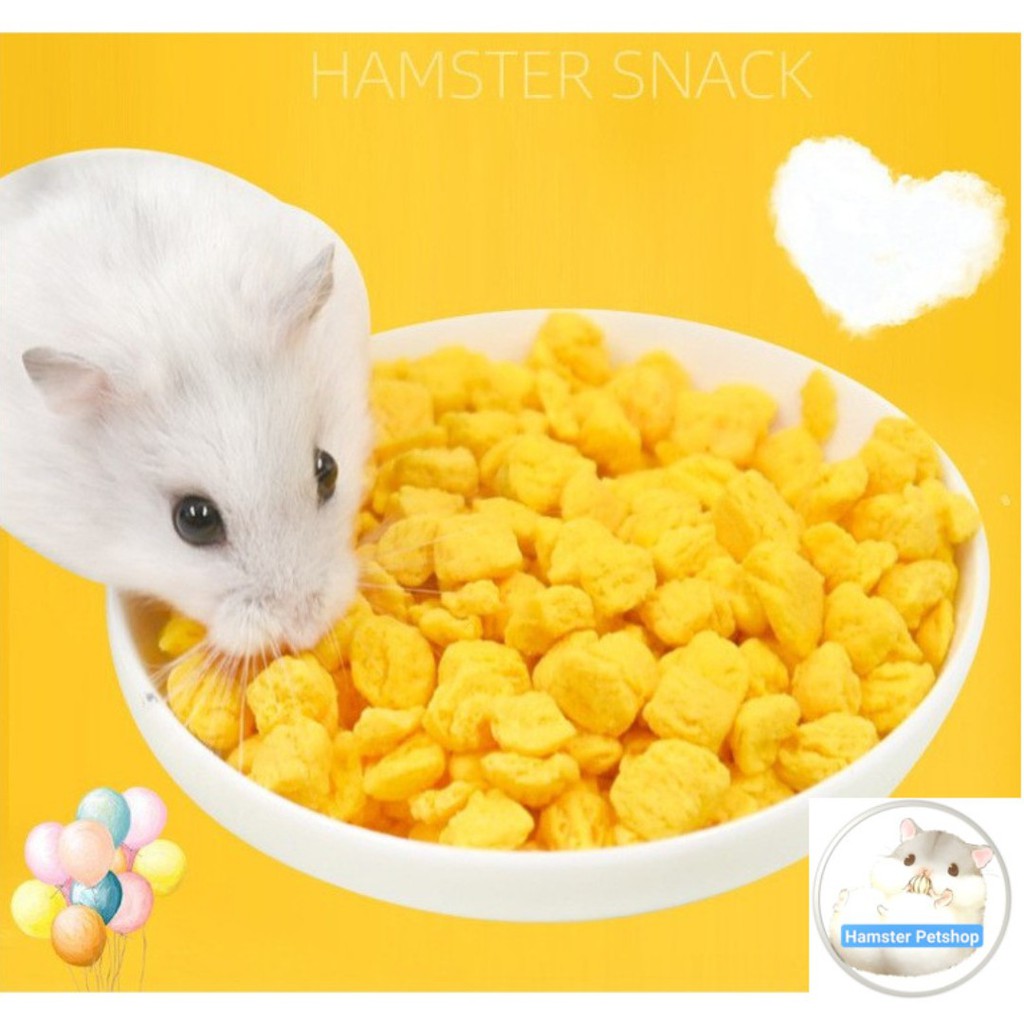 Lòng đỏ trứng gà sấy - thức ăn dinh dưỡng cho hamster 25g