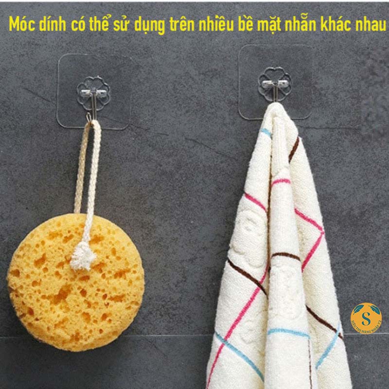 Móc dán tường siêu dính 1k