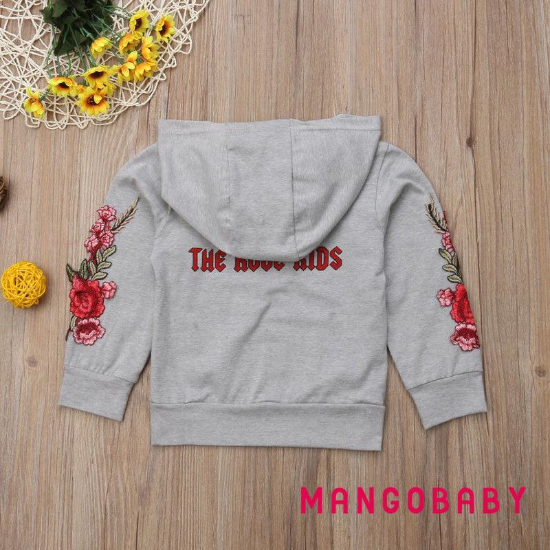 NNB-Emmababy Boys Girls Hoodie Hoody Sweatshirt Sweater Hooded Print Vintage