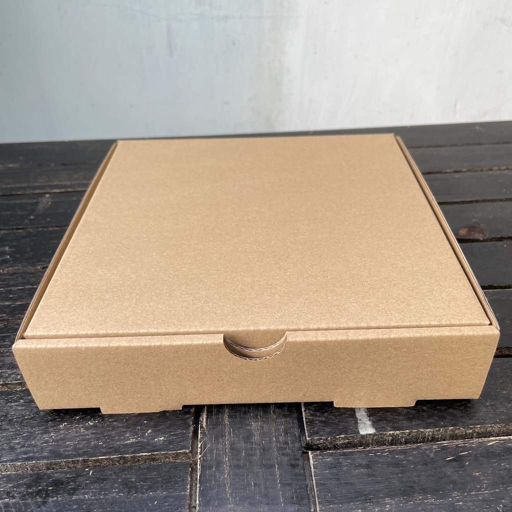 Hộp carton đựng bánh pizza 24*24*4.5cm combo 10 hộp