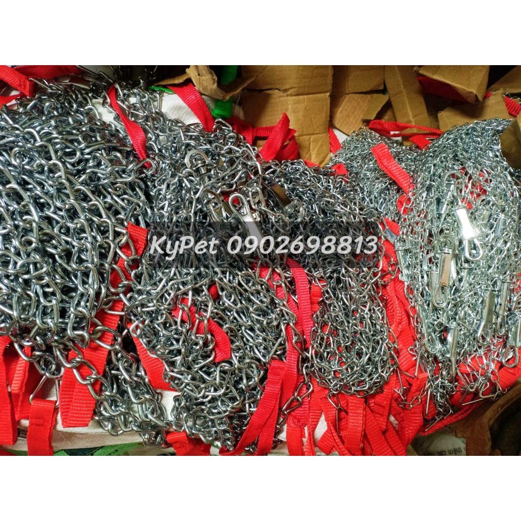 DÂY XÍCH CHÓ MÈO TỪ 2KG ĐẾN 50KG - ĐỘ DÀI 145cm