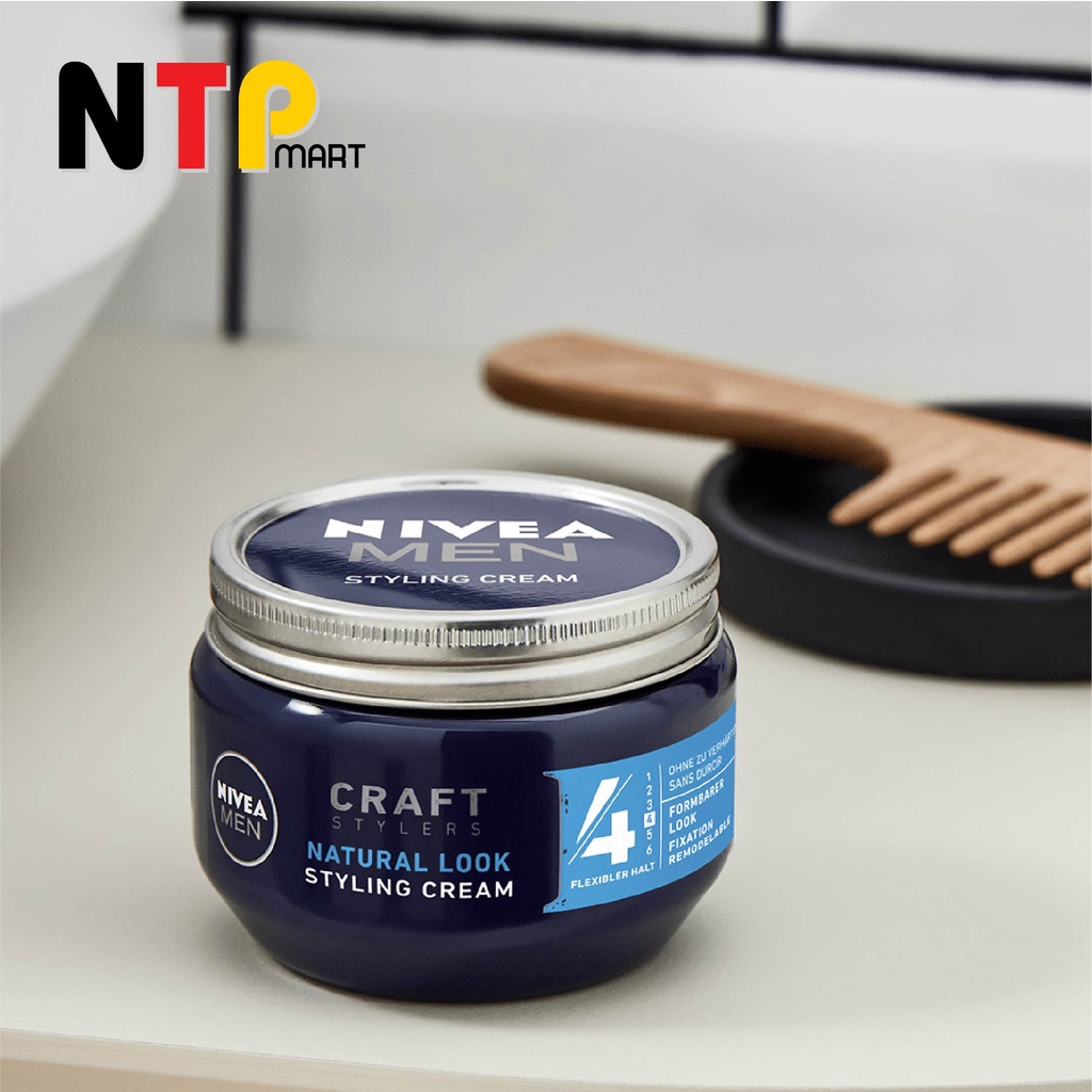 Gel tạo kiểu tóc Nivea Men Craft Stylers cho nam hộp 150ml nhập khẩu Đức