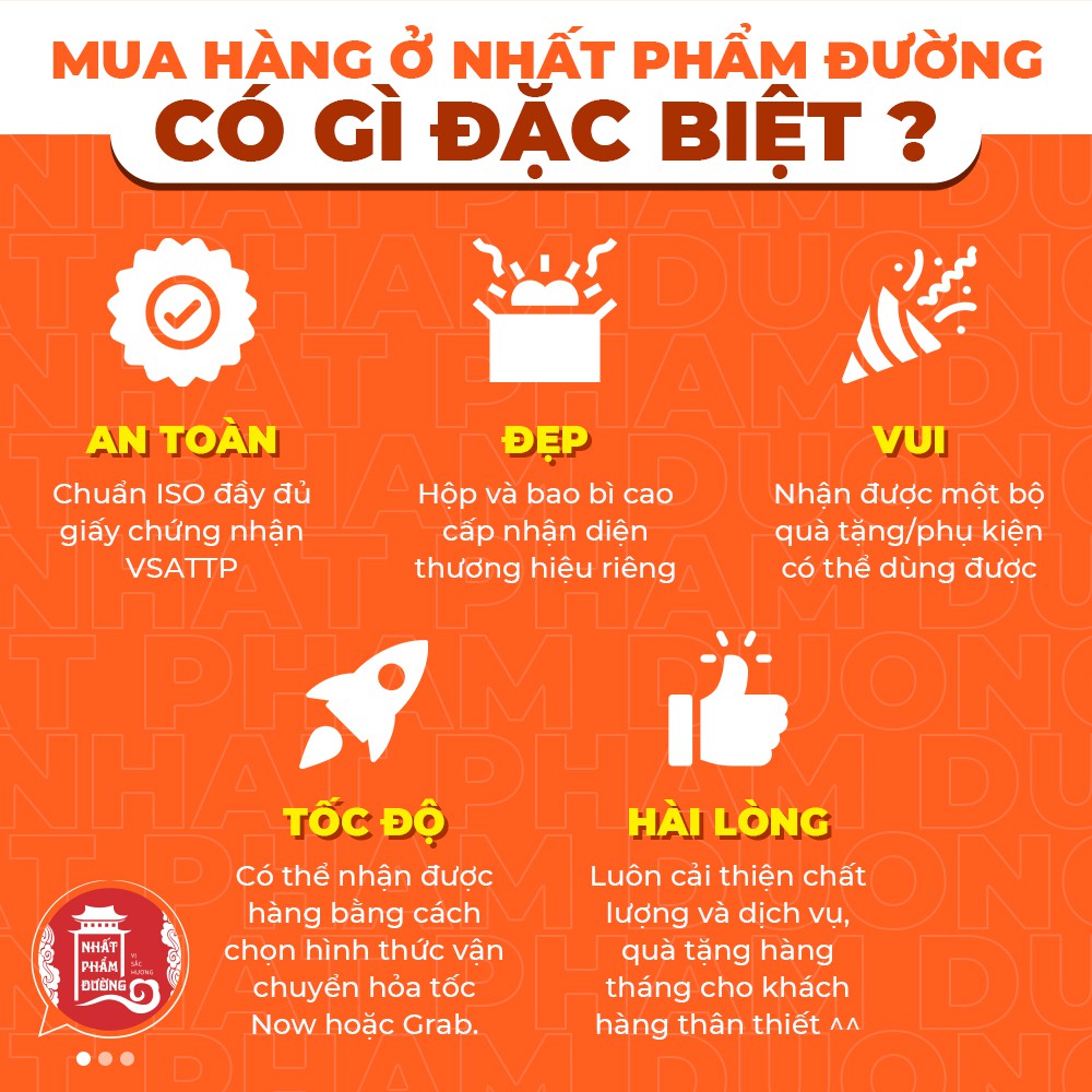 Mận dẻo xào gừng Nhất Phẩm Đường 200g vị chua cay ngọt đồ ăn vặt ô mai Hà Nội