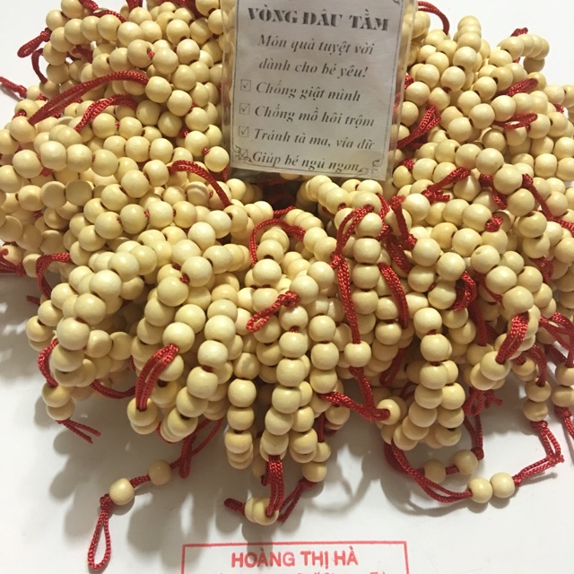 [KÈM TÚI & NHÃN] Combo 100c vòng dâu tằm cành