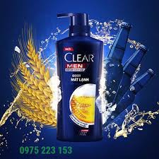 Dầu gội sạch gàu dành cho nam Clear Men Beer Mát Lạnh 650g