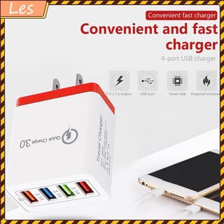 Củ Sạc Nhanh Với 4 Cổng Usb