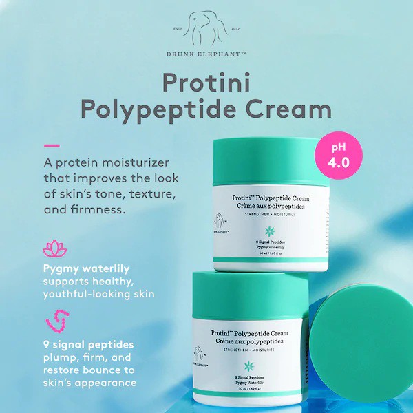 DRUNK ELEPHANT 🌿 Kem Dưỡng Ẩm Protini Polypeptide Moisturizer
