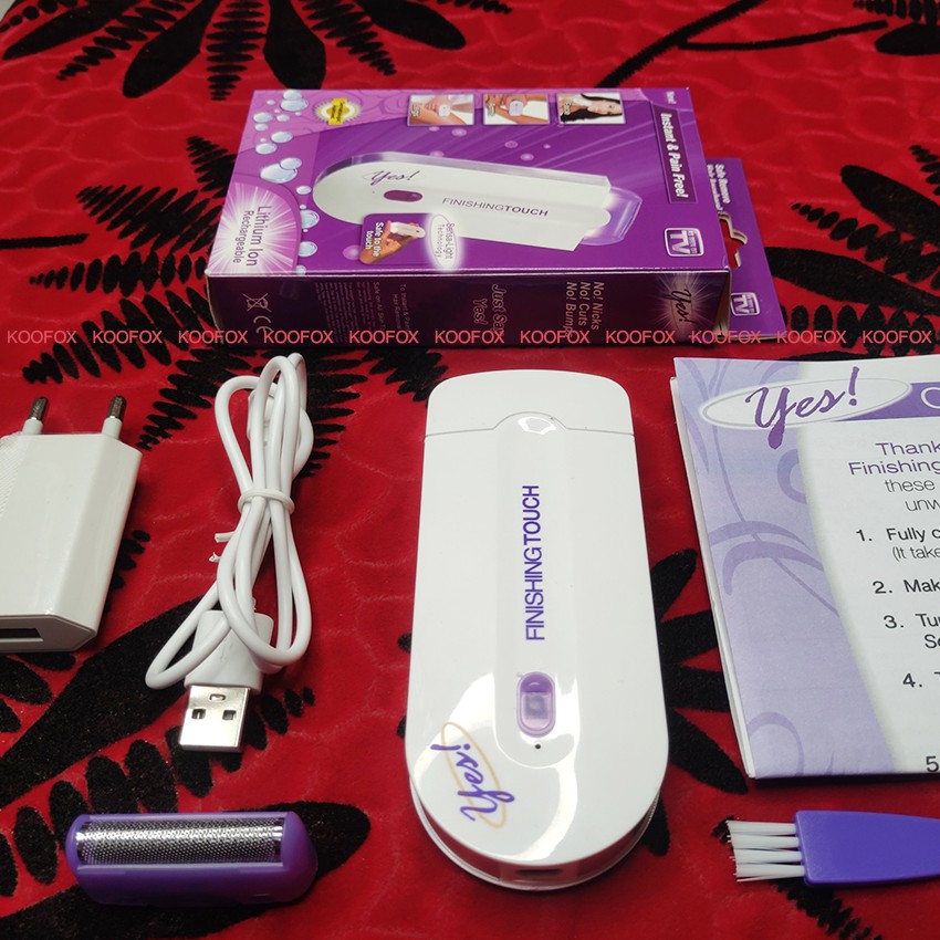 Máy triệt lông cảm ứng cầm tay Yes Finishing Touch - Triệt lông toàn thân, gọn nhẹ, dễ sử dụng - koofox