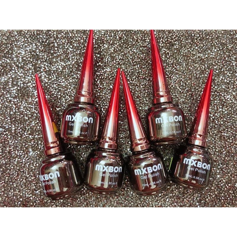 Set sơn mixbon đỏ 6 màu xịn xò ( miễn ship )