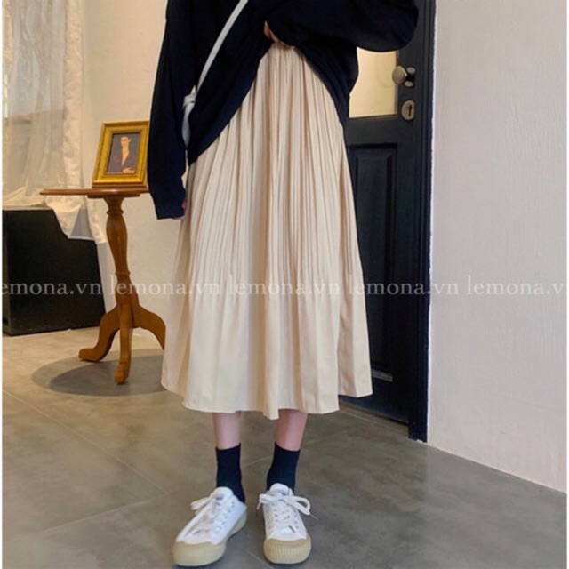 | CHÂN VÁY DÀI XOÈ TRƠN SOLID LI NHỎ | BigBuy360 - bigbuy360.vn