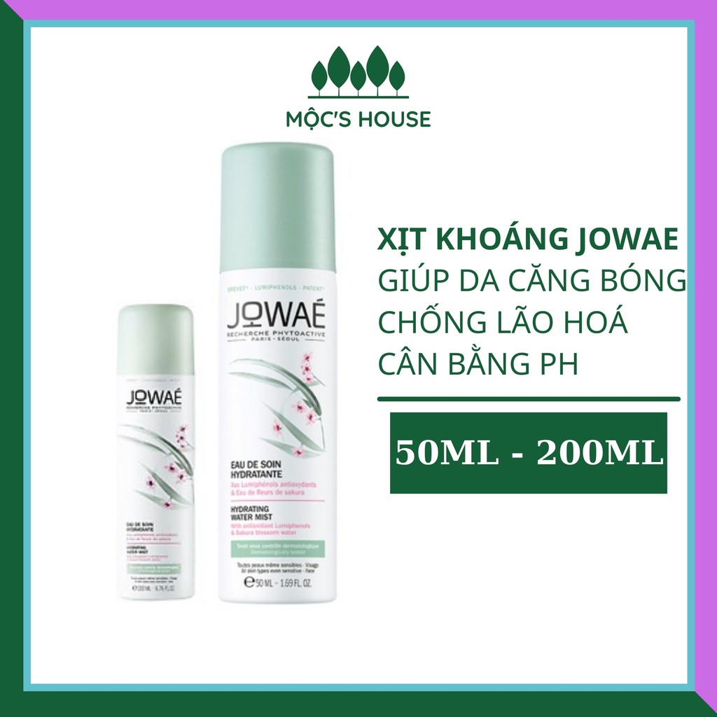 Xịt Khoáng Dưỡng Ẩm Jowae - Xịt Dưỡng Chất Hoa Anh Đào Hydrating Water Mist