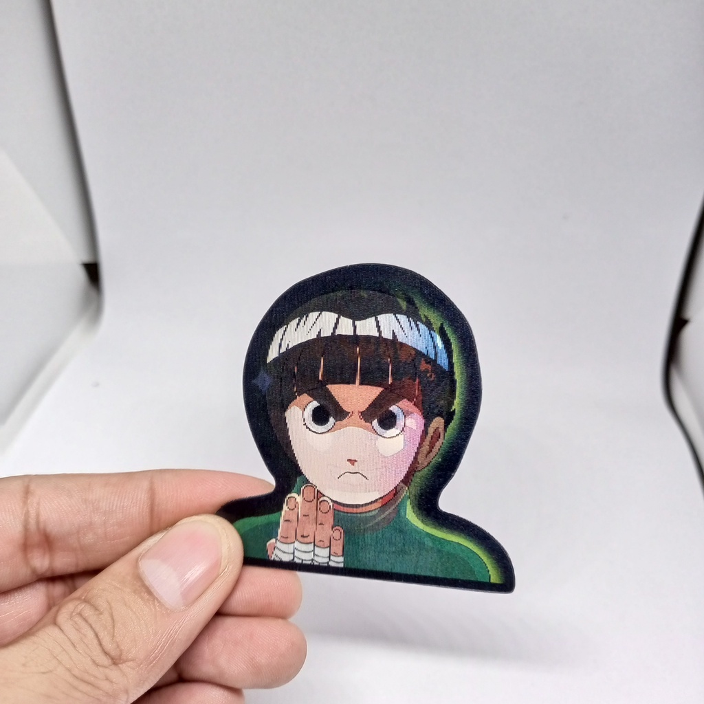 Sticker 3D Naruto dán điện thoại - laptop - ô tô chống nước 6x7 cm