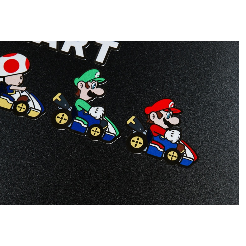 Sticker Mario Kart Racing Game Phản Quang Dễ Thương Vui Nhộn Dán Trang Trí Kính Chắn Gió Xe Hơi Xe Máy EBike