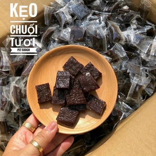 57K Bịch 500g kẹo chuối tươi cốt dừa