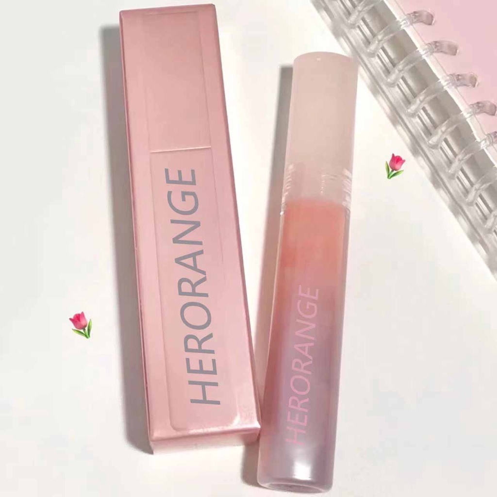 Son Bóng Hiệu Ứng Gương Dưỡng Ẩm Không Dễ Phai Màu Thương Hiệu Herrange