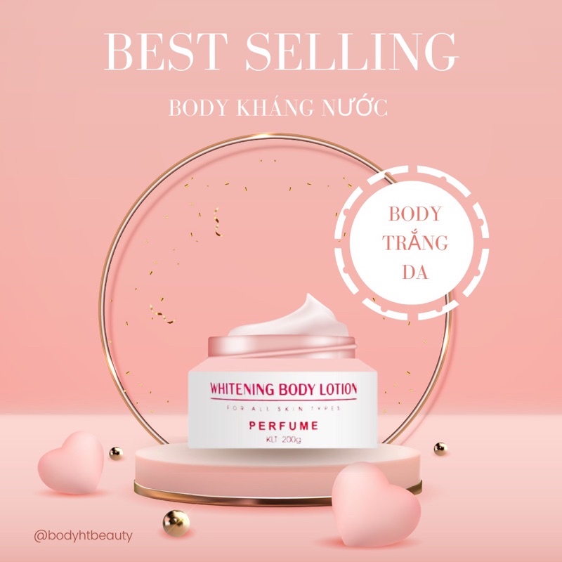 BODY LOTION HT BEAUTY DƯỠNG TRẮNG DA.