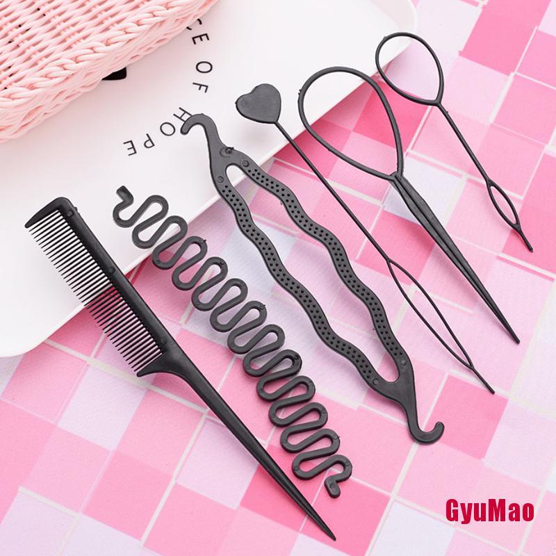 Bộ 6 Dụng Cụ Uốn Tóc Xoắn Ốc rx1GUMO Dành Cho Trẻ Em