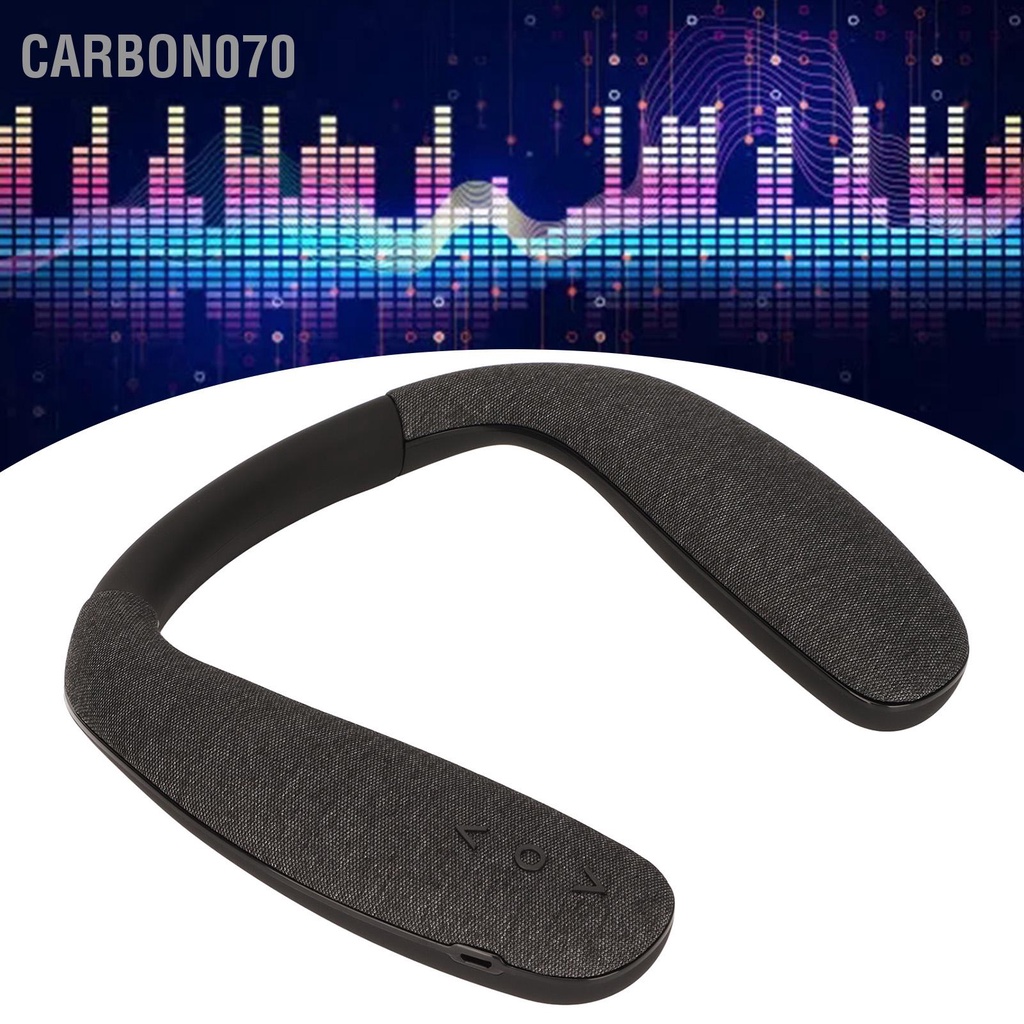 Loa Đeo Cổ Bluetooth Không Dây Chống Ồn Có Micro Rảnh Tay Tiện Dụng Cho Thể Thao / Du Lịch