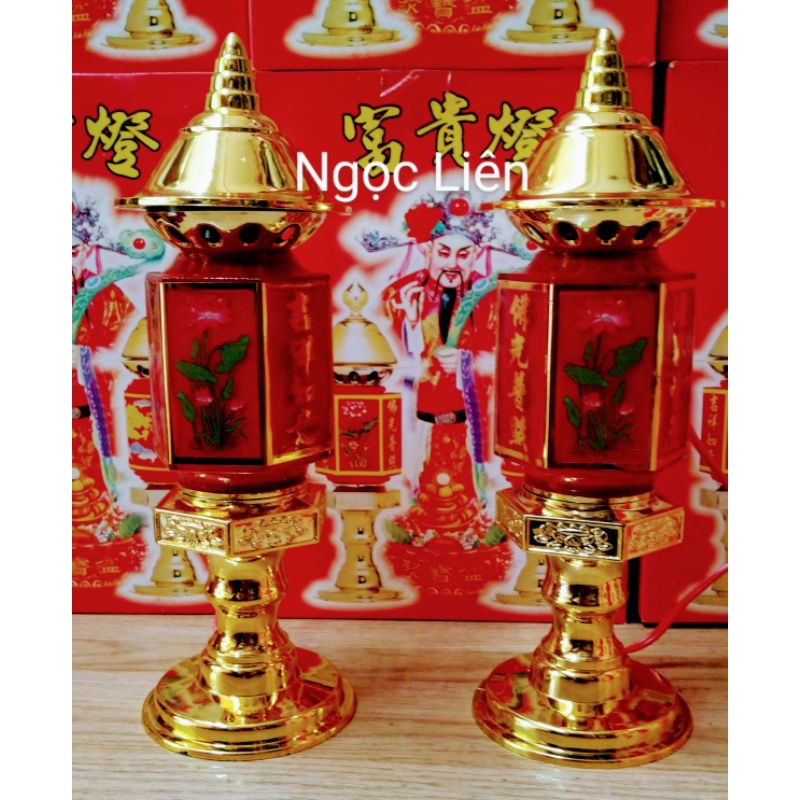 Đèn thờ lục giác