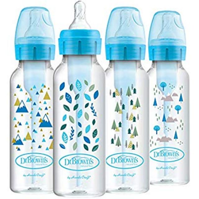 Set 04 bình Dr.Brown's Option 250ml cổ nhỏ