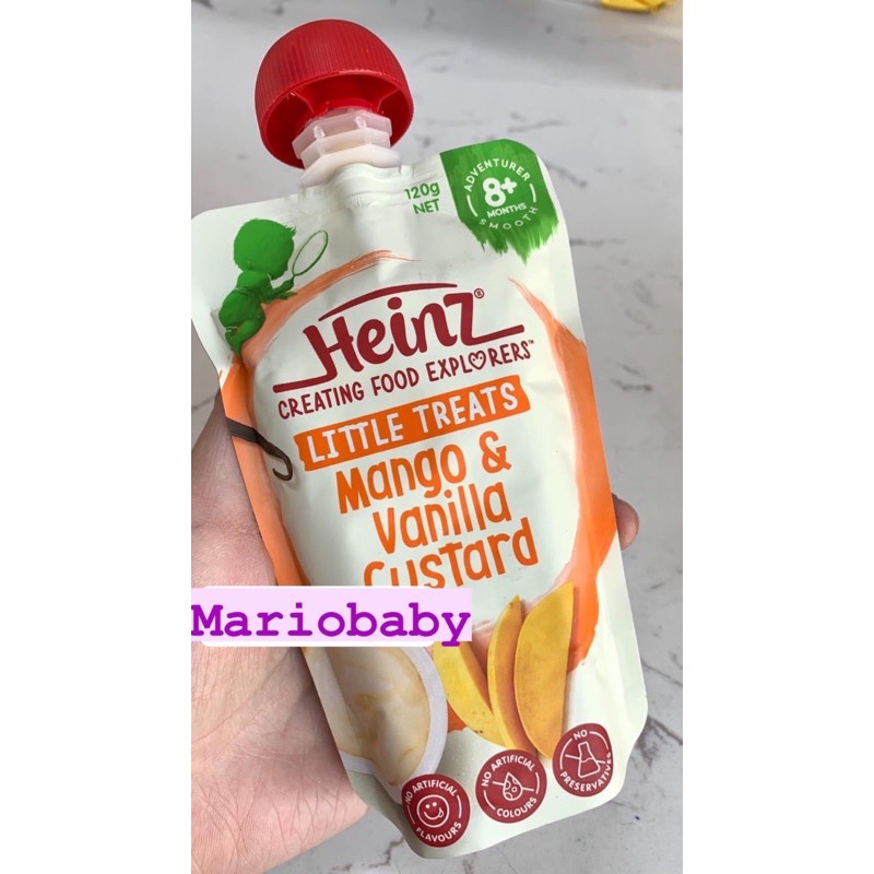 Váng sữa Custard Heinz của Úc