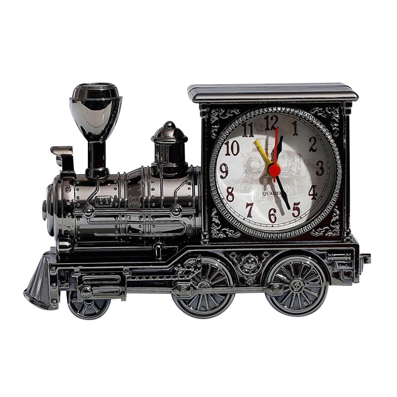 Đồng hồ mô hình tàu hỏa để bàn phong cách vintage