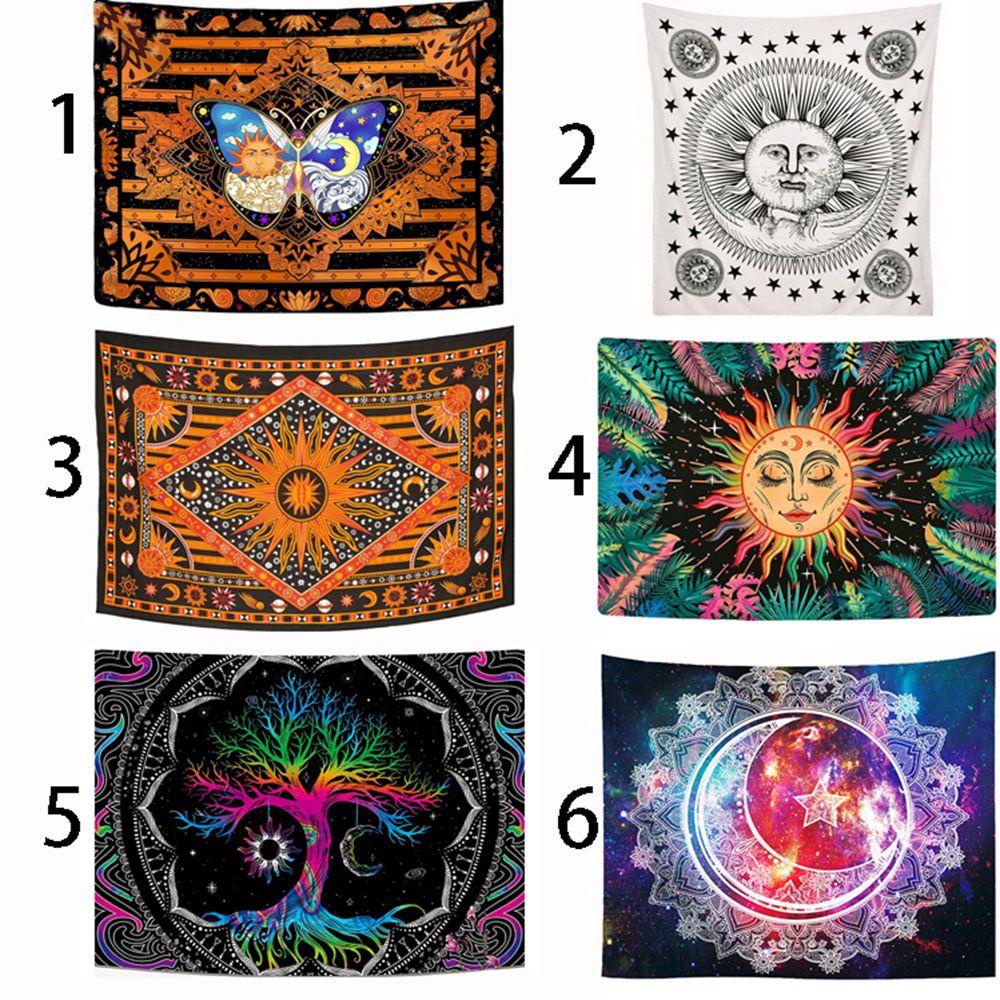 KUNHEV Thảm Treo Tường Trang Trí Hình Galaxy Độc Đáo