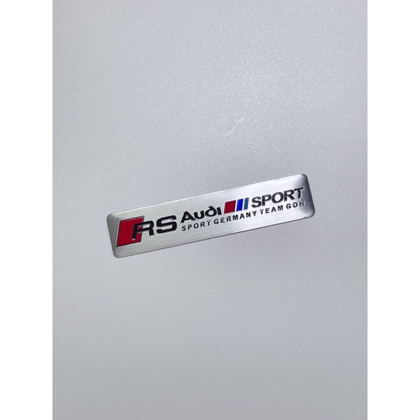 Tem nhôm chịu nhiệt tên các hãng xe hơi oto, có sẵn keo dán mặt sau