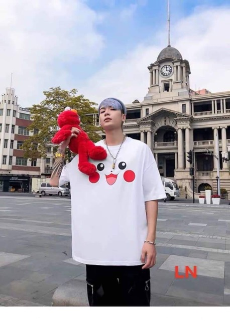 Áo đôi cộc tay pikachu (Set 2 chiếc) siêu đẹp