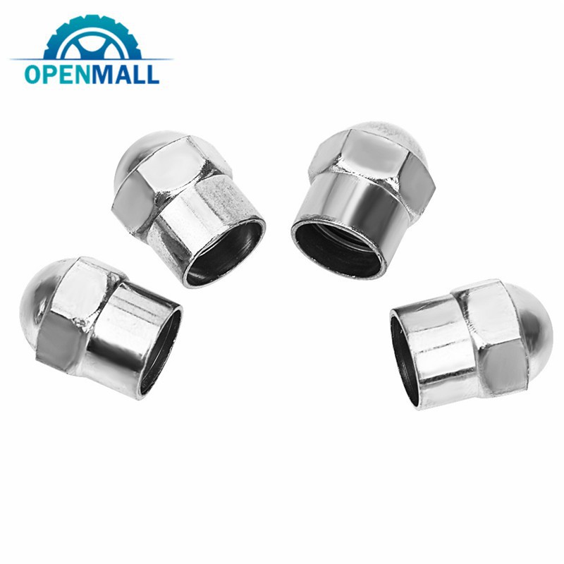 Set 50 nắp van bánh xe hơi tiêu chuẩn mạ crom