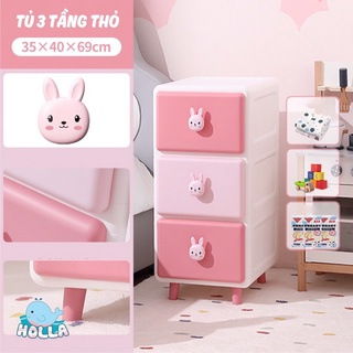 Tủ Đa Năng Gấu Thỏ Cao Cấp Holla