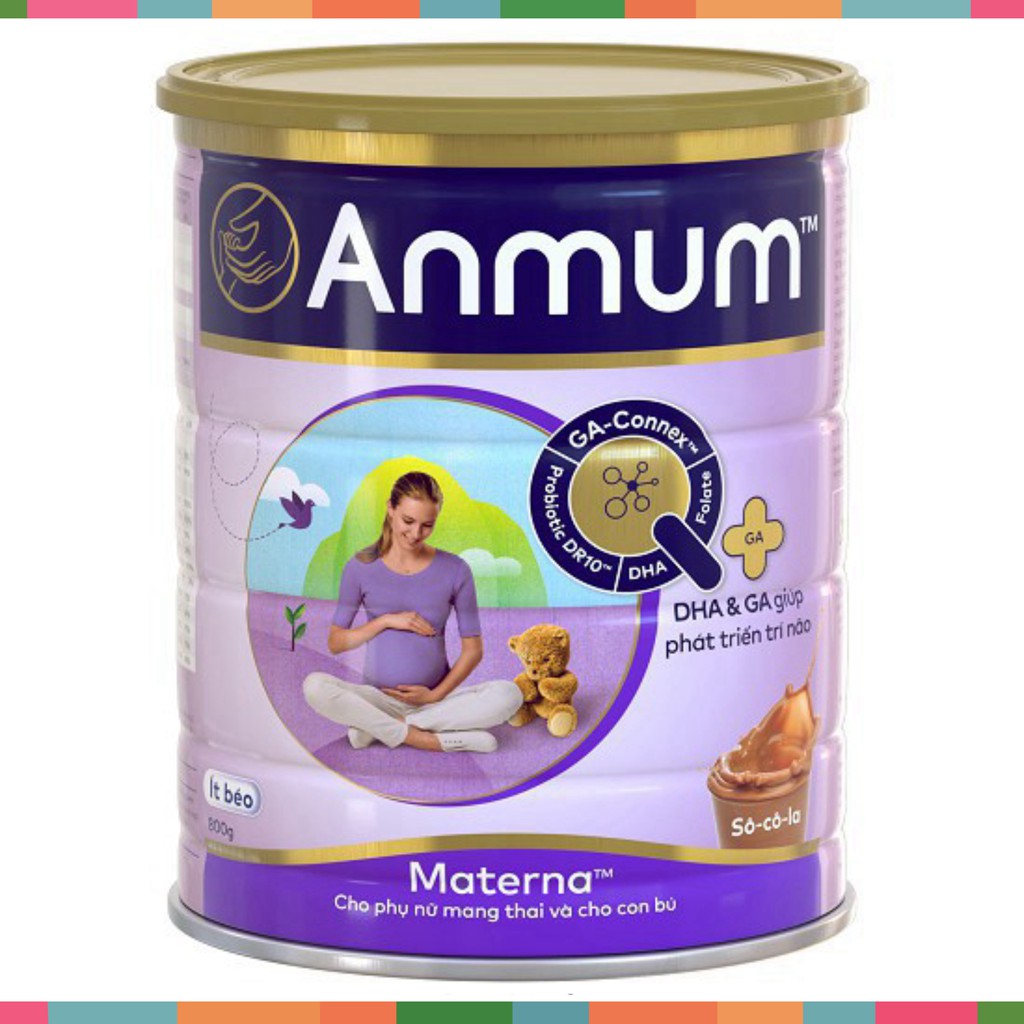 Sữa Bột Anmum Materna Hương Chocolate 400_800g _Subaby