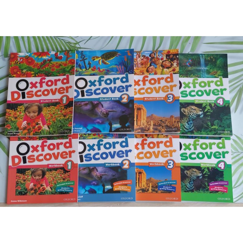 Oxford Discover level 1-6 bản đẹp (SB, WB, Grammar, Spelling)- Tặng kèm mp3