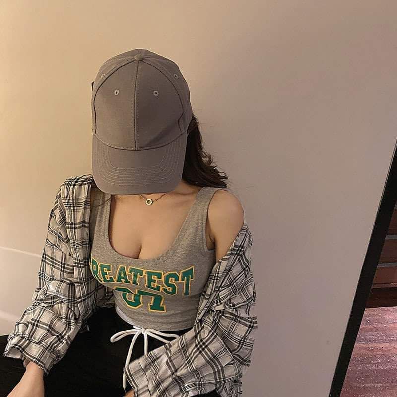 Áo croptop ba lỗ Taobao