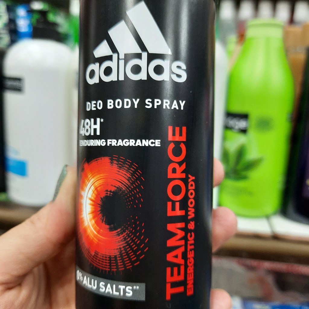 Xịt khử mùi toàn thân nam Adidas Team Force 150ml