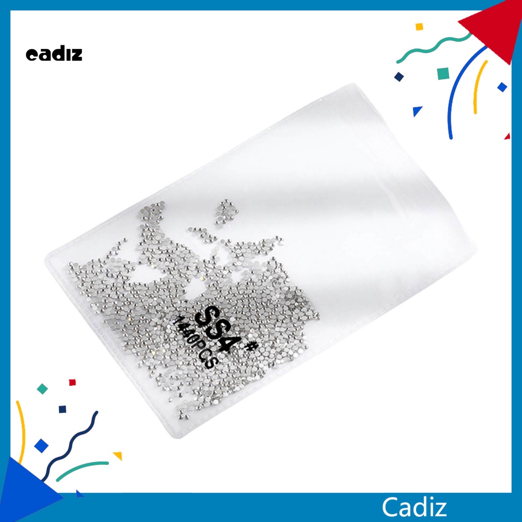 [Hàng mới về] Đá giả đính móng trang trí nghệ thuật đáy phẳng dễ sử dụng