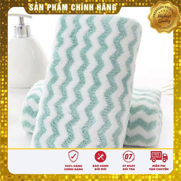 Khăn mặt lông mịn xuất Hàn 30x50cm - Khăn mịn lau mặt cao cấp Hàn Quốc