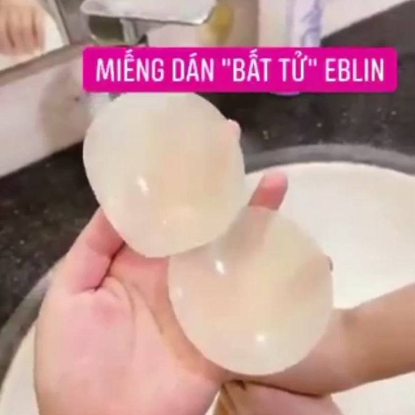 Miếng dán ngực silicon - Miếng dán ti ngực hộp 6 miếng siêu dính Cavera D539