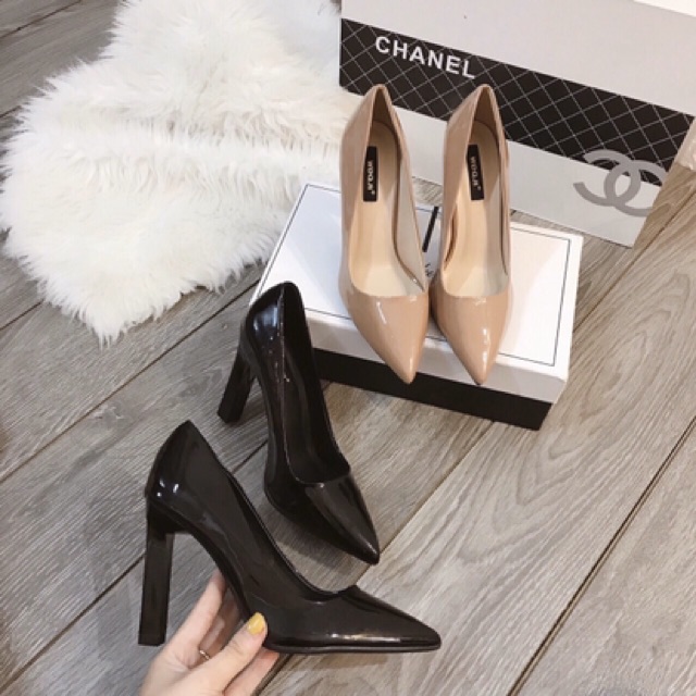 ❤️ HÀNG FULL BOX CÓ SẴN❤️ Giày gót vuông 9cm