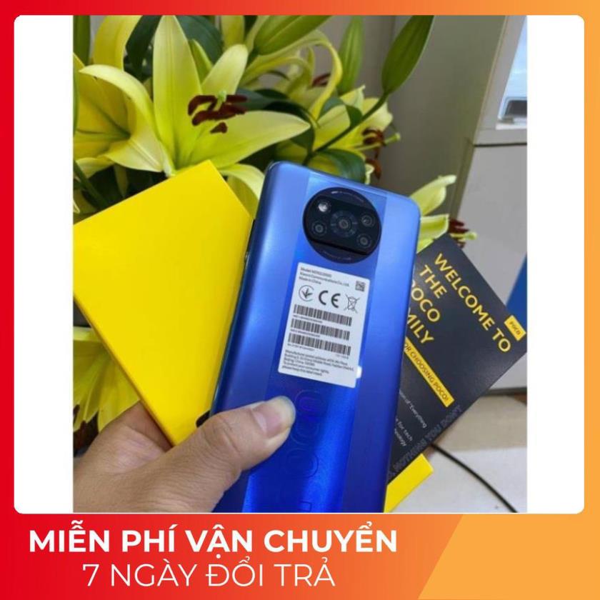 Điện thoại Xiaomi POCO X3 PRO (8GB/256GB) - Cấu Hình Khủng Chơi Game Pubg - Máy Full Box Chính Hãng 100% BẢO HÀNH 1 NĂM
