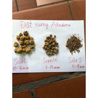 1kg phân nền, đất nung Akadama dùng trong hồ thuỷ sinh, trồng cây cảnh bonsai, sen đá, địa lan